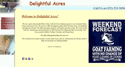 Desktop Screenshot of delightfulacres.com